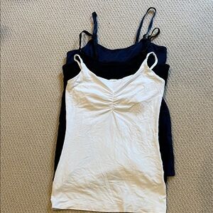 Nursing Tank Bundle S - Seraphine White and Motherhood Navy + Black